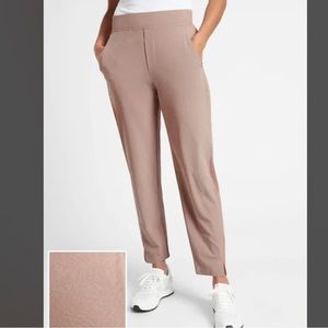 Athleta Brooklyn Textured Ankle Pants sz 14 #D2